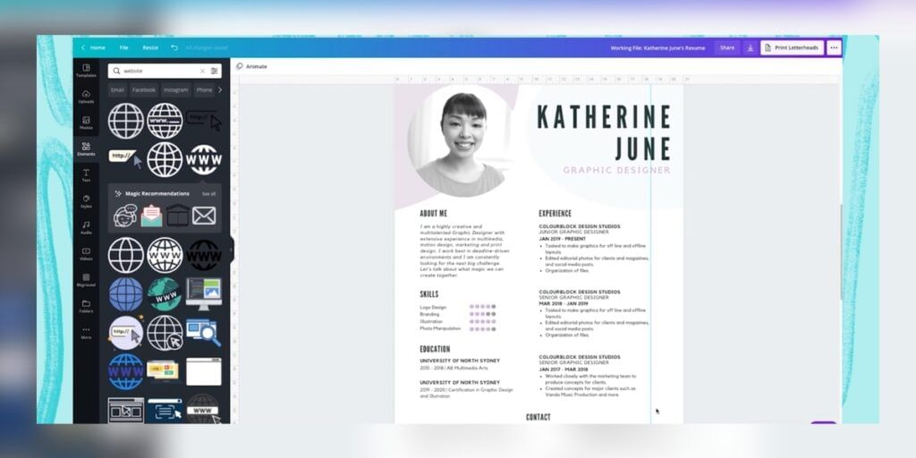 Canva app