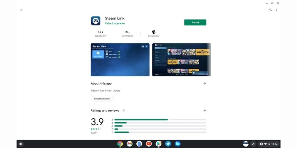 Steam link app