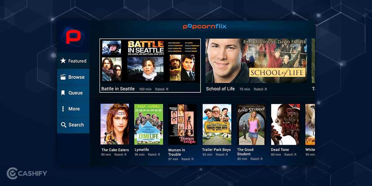 Popcornflix, Download movies for free