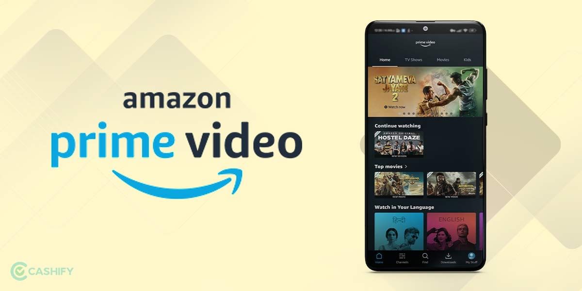 Amazon Prime- best streaming apps to watch webseries