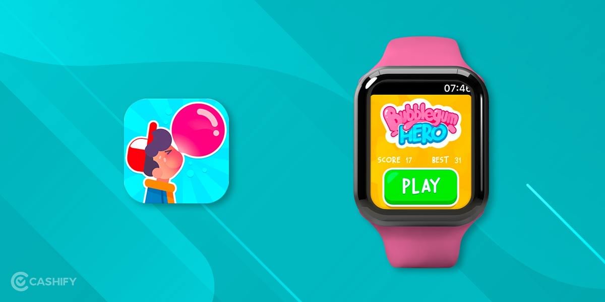 Bubblegum hero apple watch game