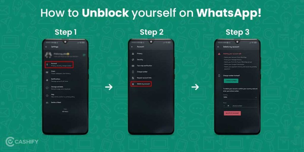 How to Unblock yourself on WhatsApp!