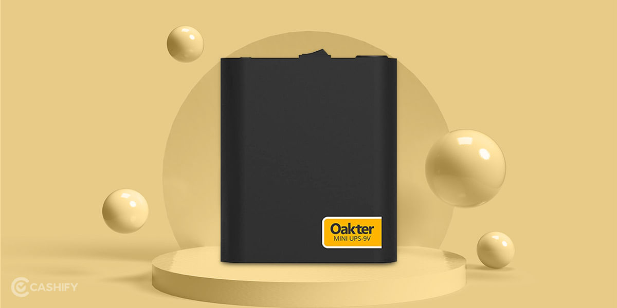 Oakter Mini UPS for 9V