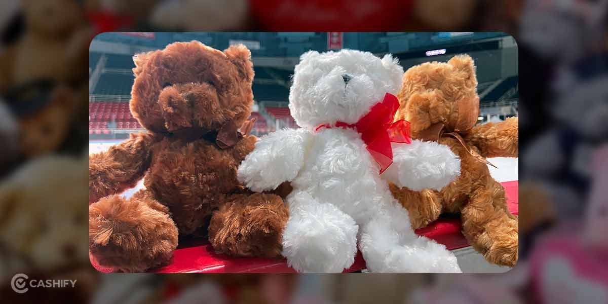 Teddy bears Valentine's gifts for her