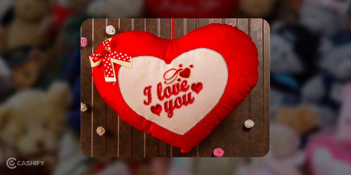 Heart-Shaped Cushions Valentine's gifts for her