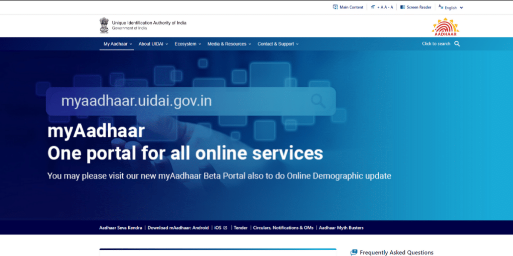 Steps to Download the Aadhaar Card Online