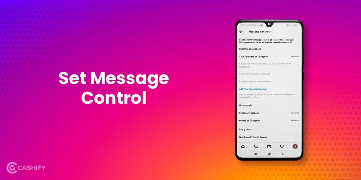 Set Message control