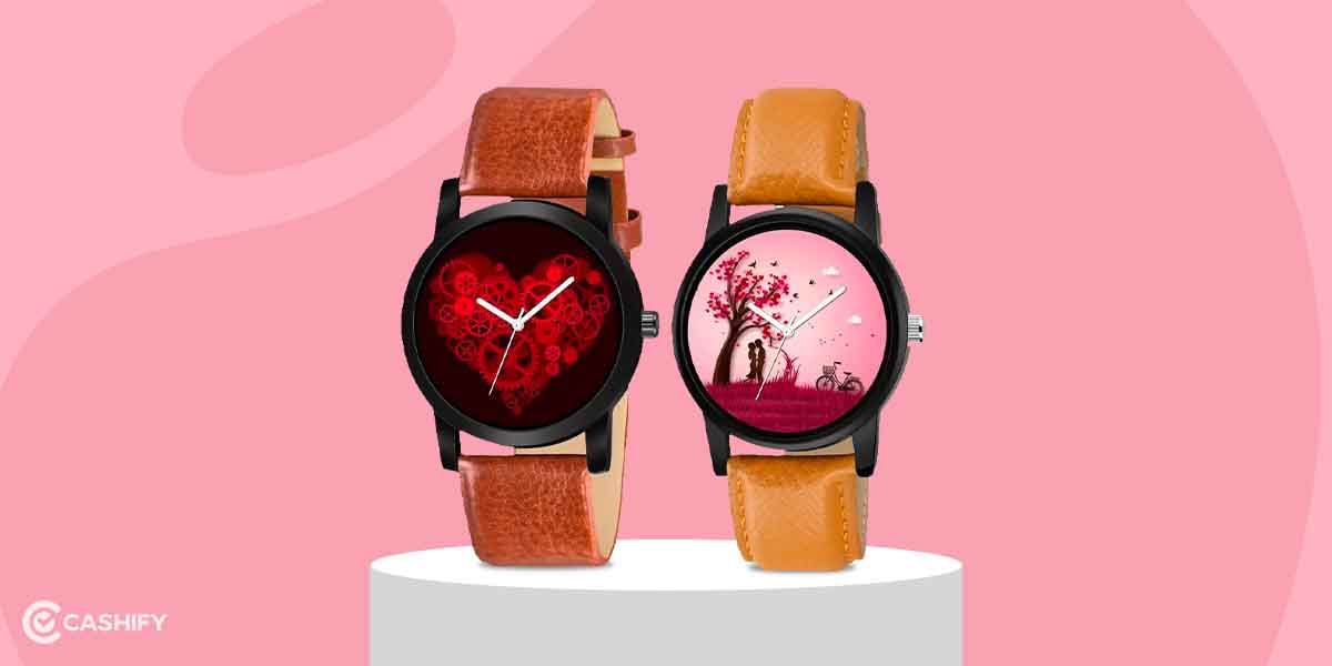 Watches for valentine's day on flipkart
