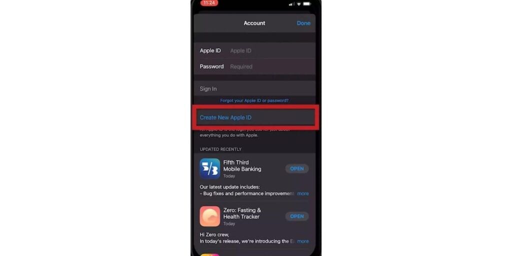 How to create an Apple ID on your iPhone-2