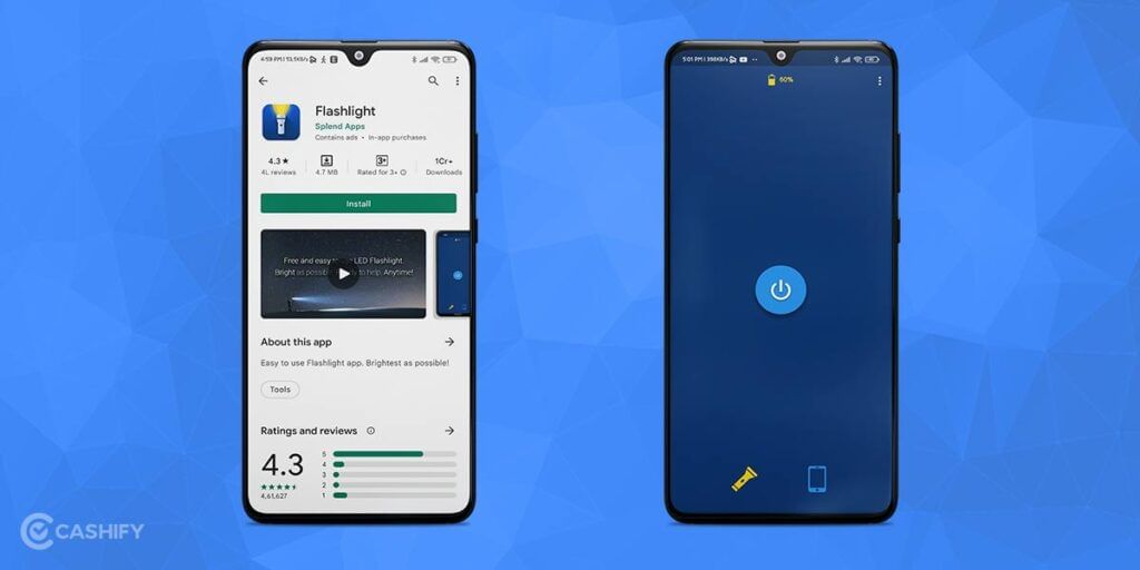 Android flashlight