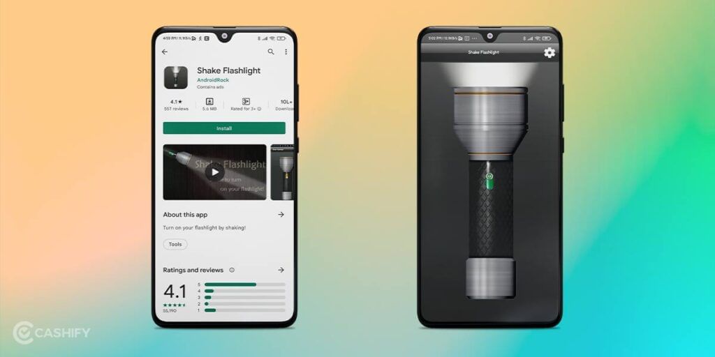 Android flashlight