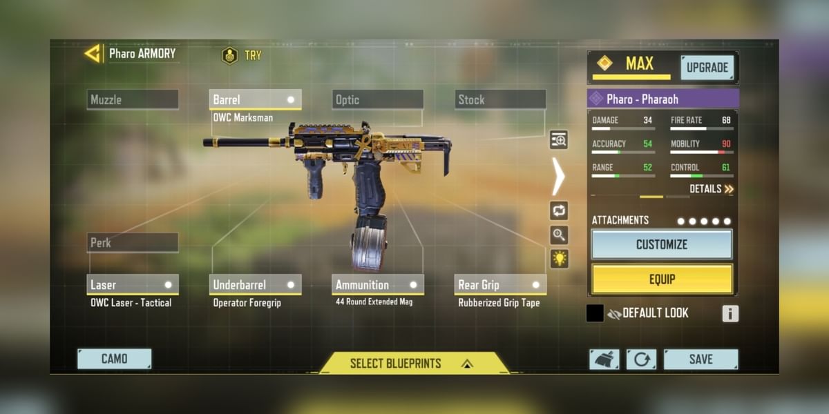 Best SMG in CoD Mobile Honorable Mentions Pharo