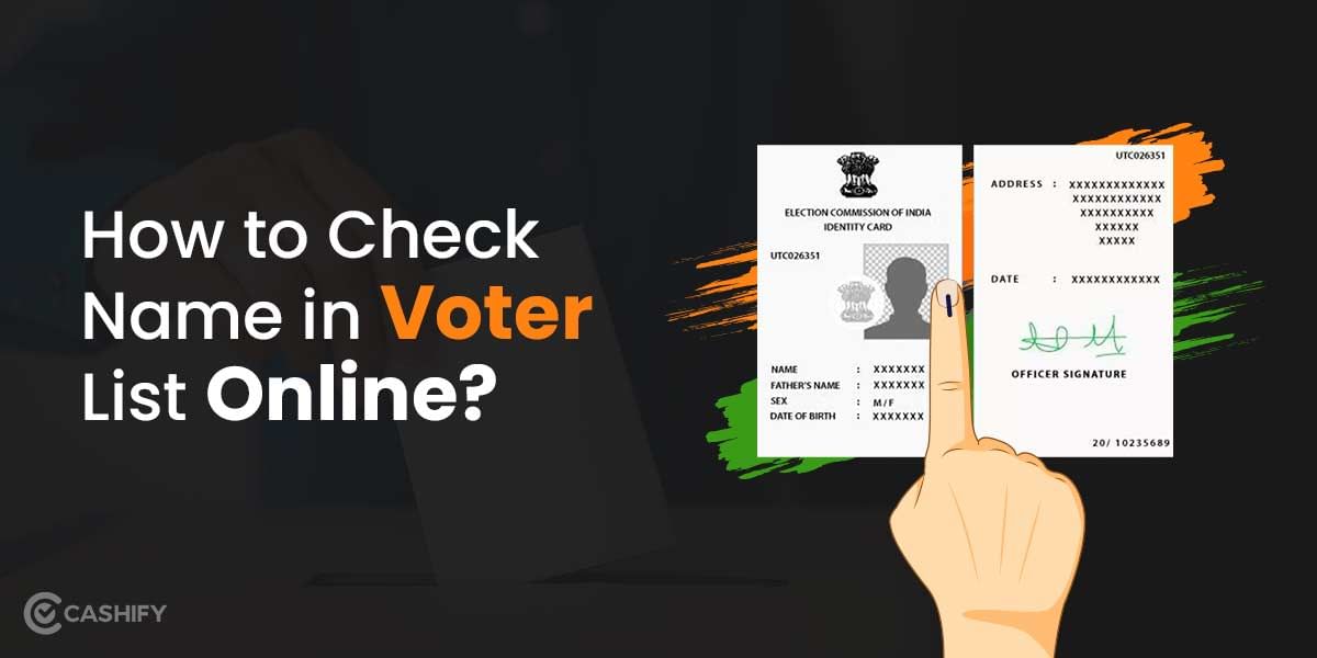 How to Check Name in Voter List Online?