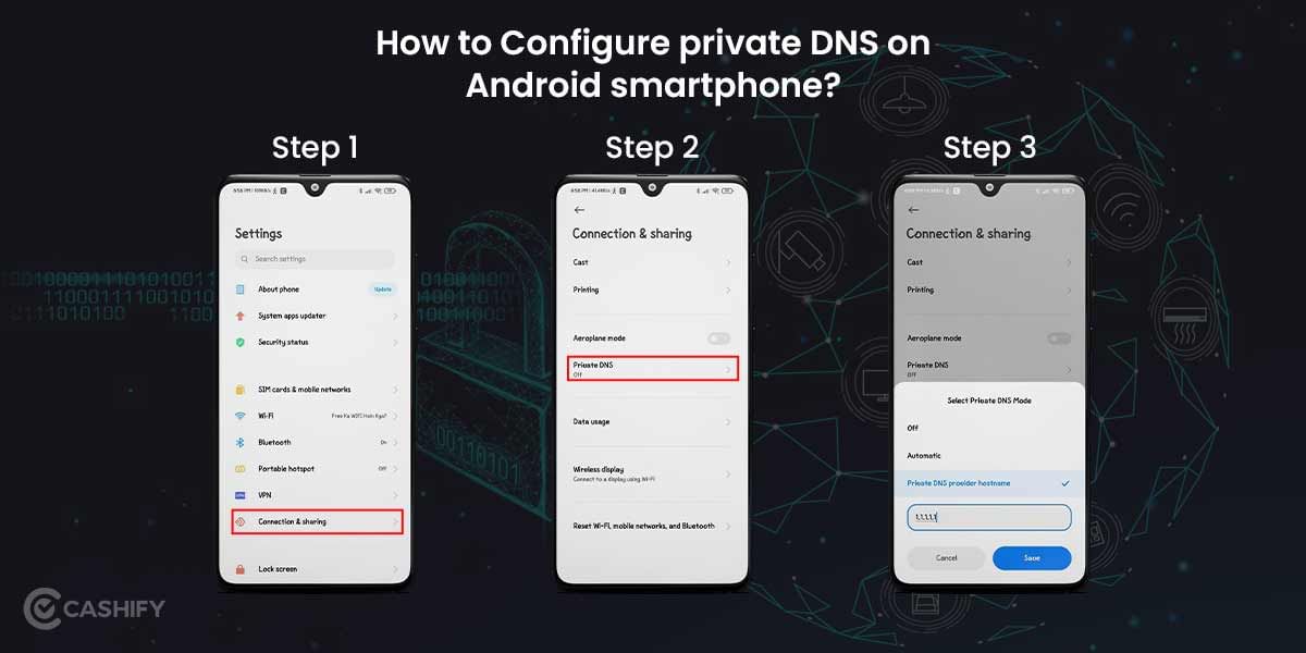 How to Configure private DNS on Android smartphone