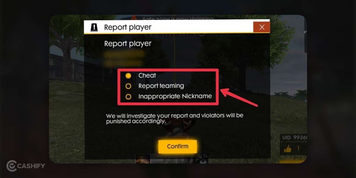 How To Report Hackers on Garena Free fire_