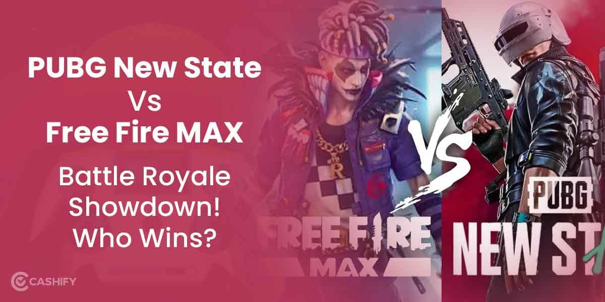 PUBG New State Vs Free Fire MAX: Battle Royale Showdown! Who Wins?