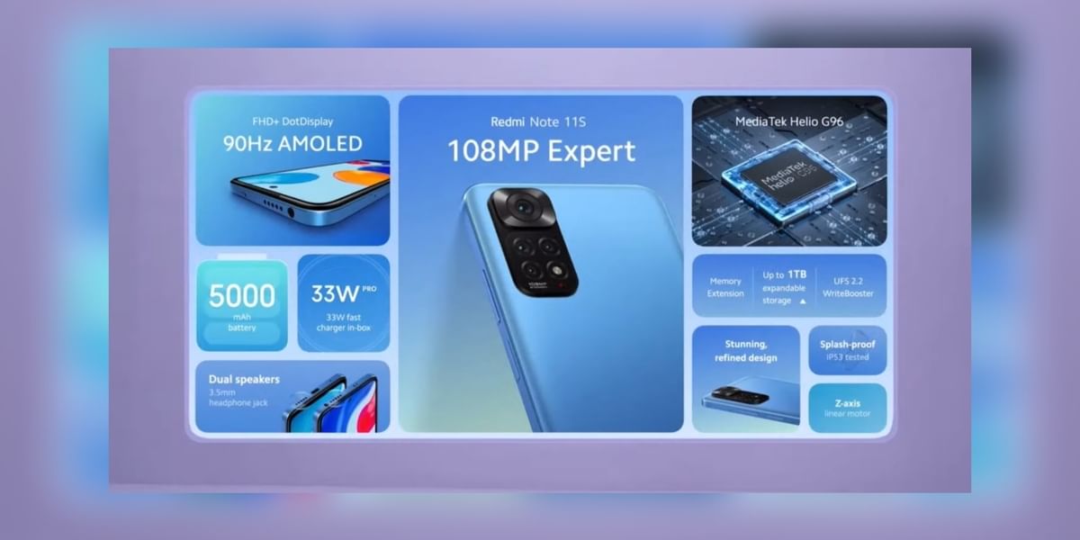 Redmi Note 11S Specs