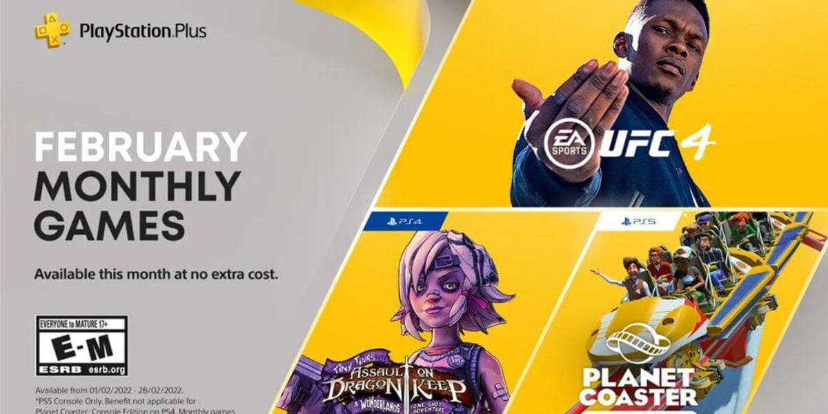 February 2022’s Free PlayStation Plus Games Revealed