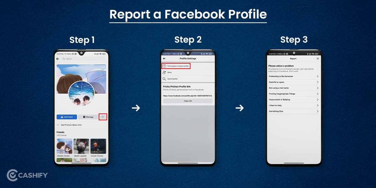 Report a Facebook Profile