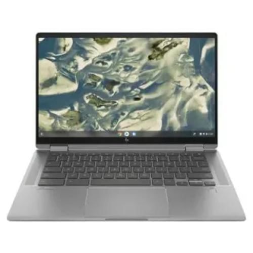 Hp Chromebook X360 14C Cc0010Tu 46D70Pa Core I5 11Th Gen 8 Gb 256 Gb Ssd Google Chrome Front