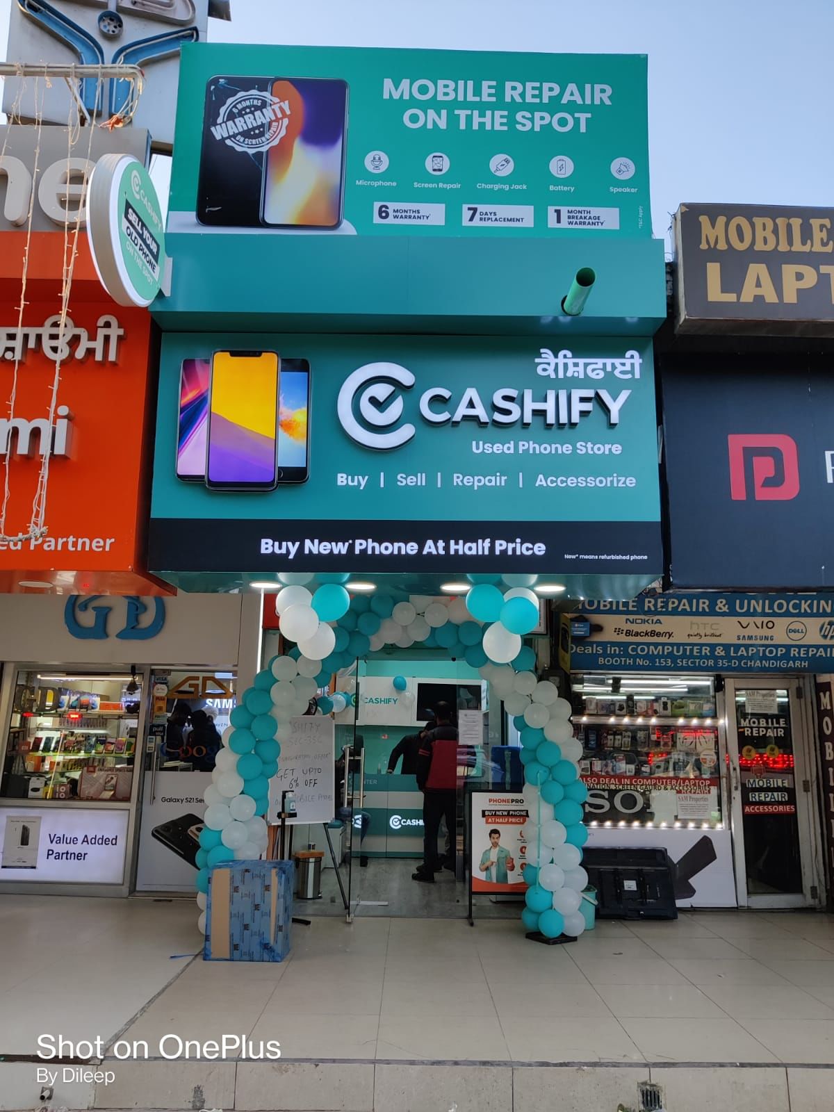 Cashify Buy, Sell and Repair Mobile Store Sec 35c Chandigarh