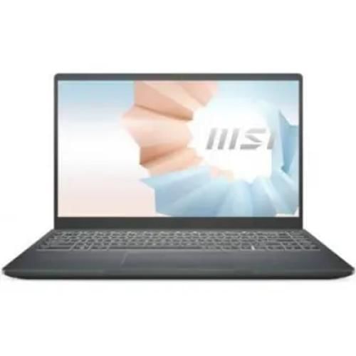 Msi Modern 14 B4Mw 238In Amd Hexa Core Ryzen 5 8 Gb 512 Gb Ssd Windows 10 Front