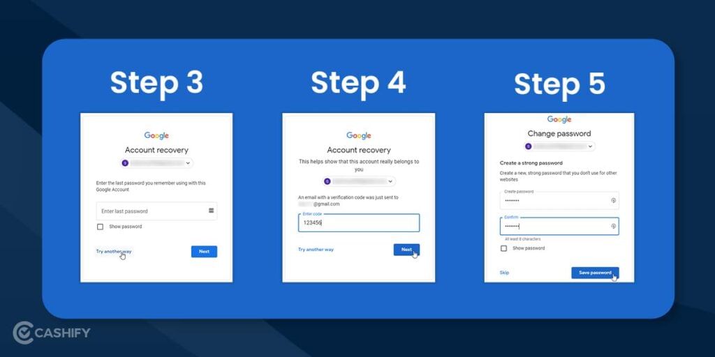 recover Gmail account
