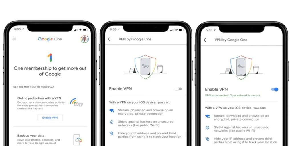 Google One VPN
