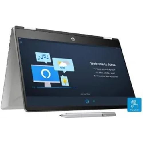 Hp Pavilion Touchsmart 14 X360 14 Dh1008Tu 8Ga83Pa Core I3 10Th Gen 4 Gb 1 Tb 256 Gb Ssd Windows 10 Front