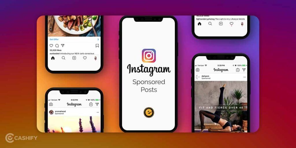 how to earn from Instagram sponsored posts
