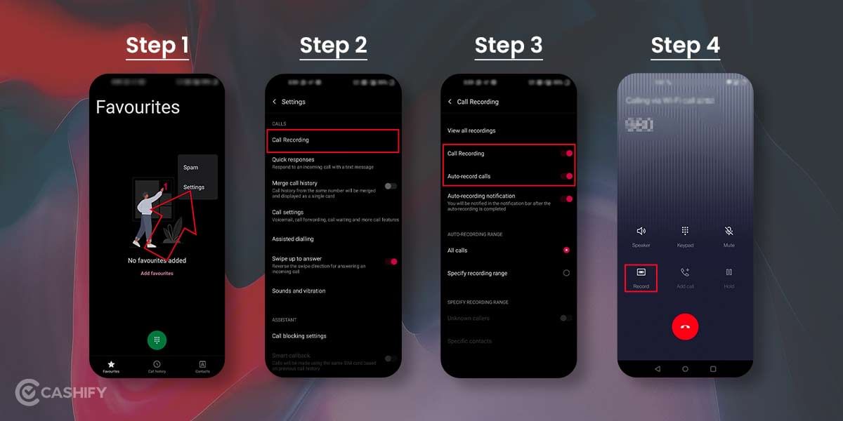 How to record calls on OnePlus