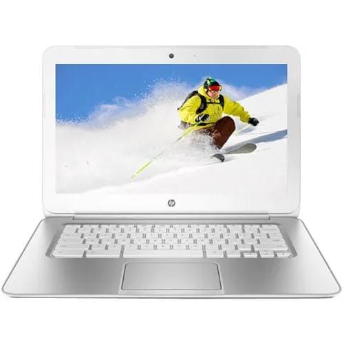 Hp Chromebook 14 Q001Tu F4A55Pa Celeron 4Th Gen 4 Gb 16 Gb Ssd Google Chrome Front