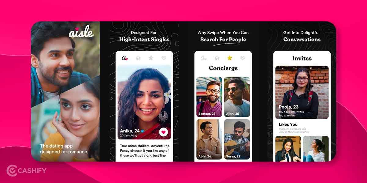 Aisle dating app