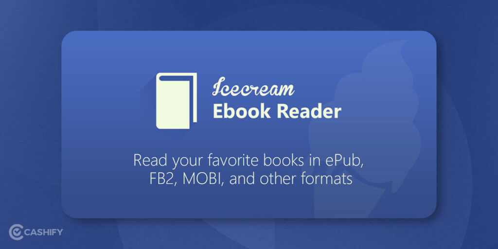 Ice Cream Epub Reader