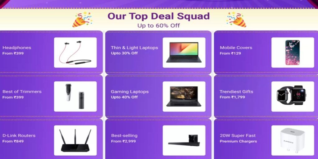 flipkart grand gadgets days sale
