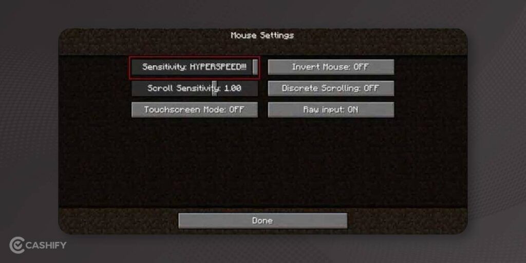 fix low mouse sensitivity
