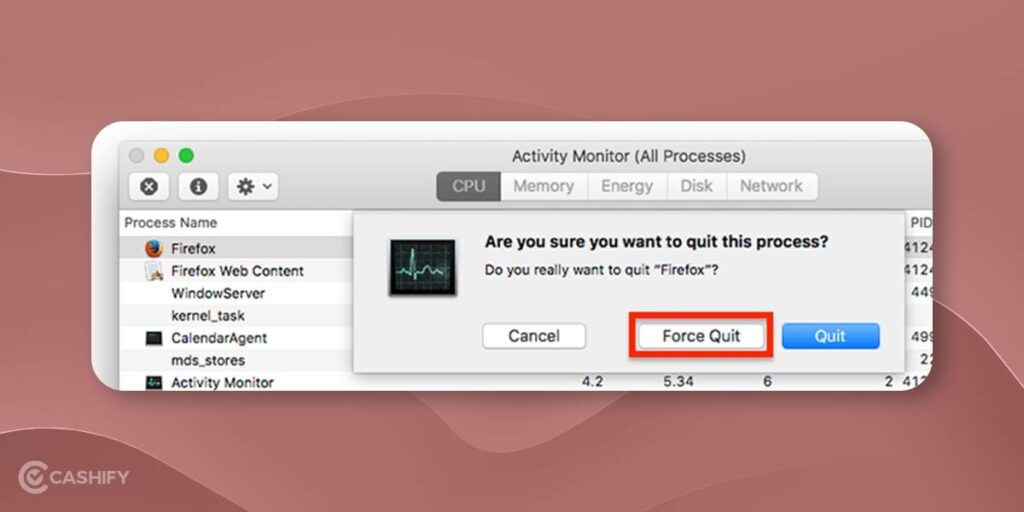how to force quit on mac