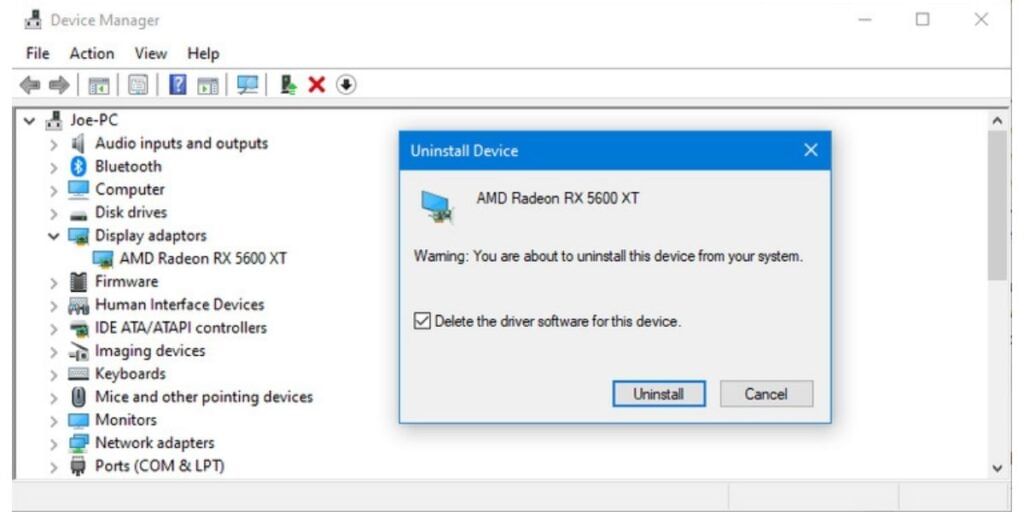 re-install your drivers