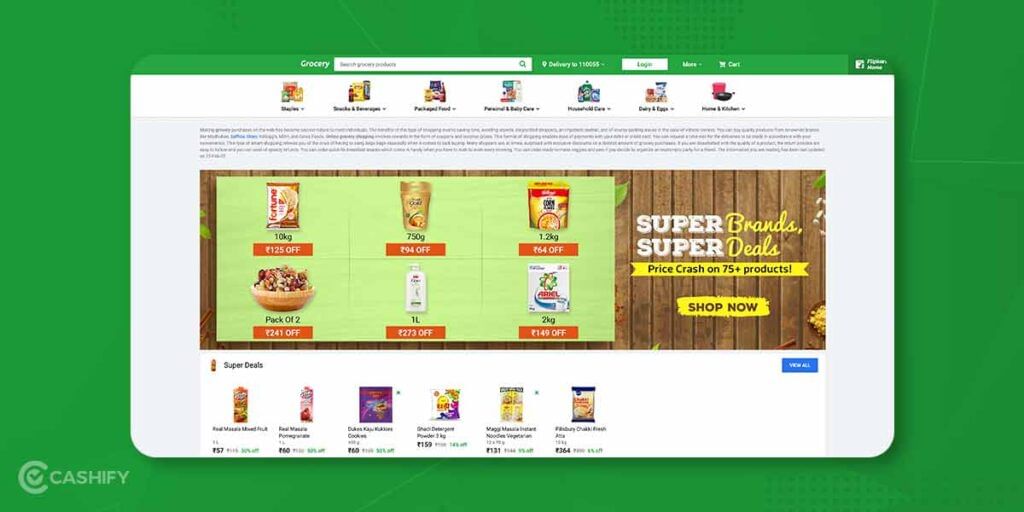 instant grocery delivery app