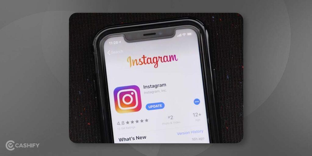 update Instagram app