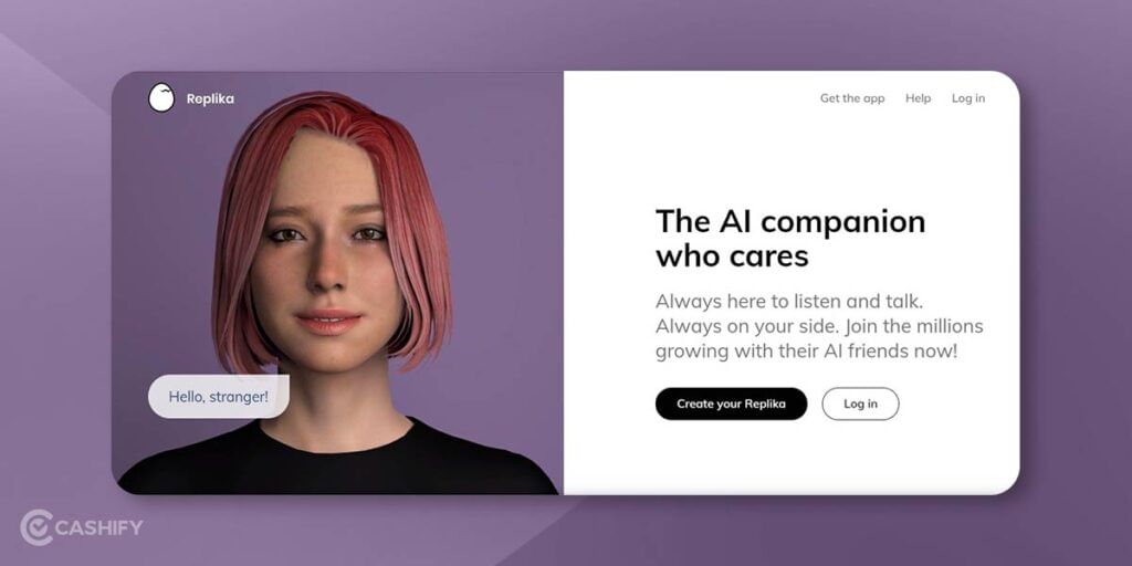 Replika best AI app