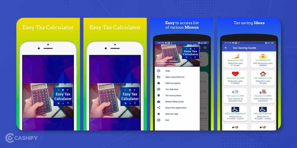 Easy Tax Calculator: best tax calculator app