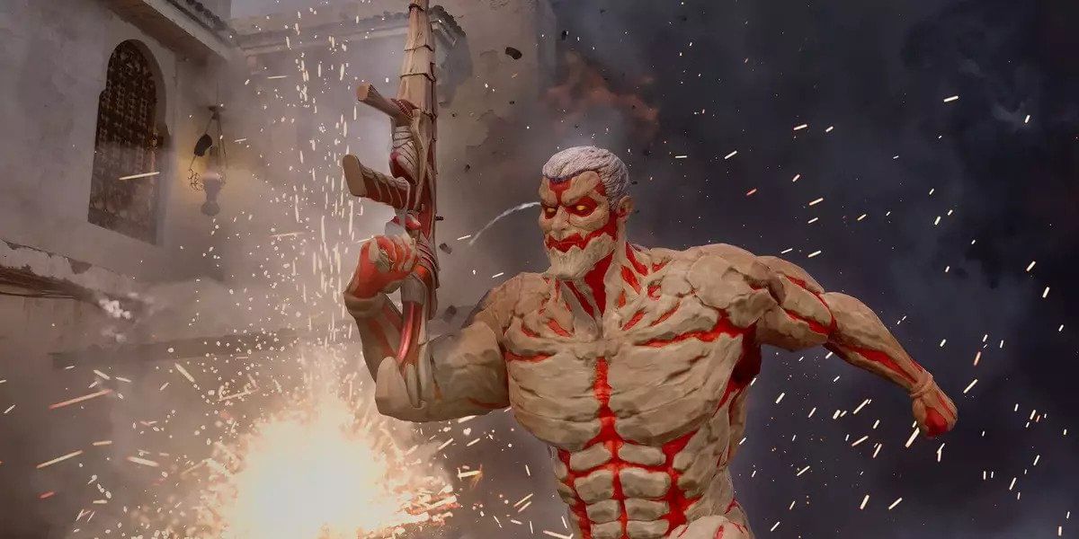 Attack on Titan Operator and Gun Skin in CoD