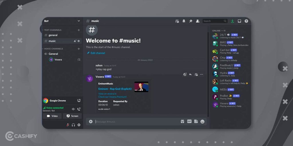 Vexera Best Music Bot For Discord