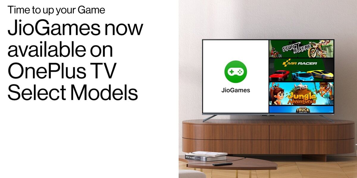 Jio Games Comes to OnePlus TV