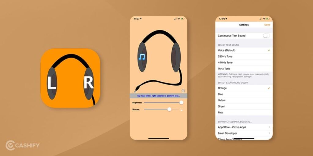 Headphone Check App