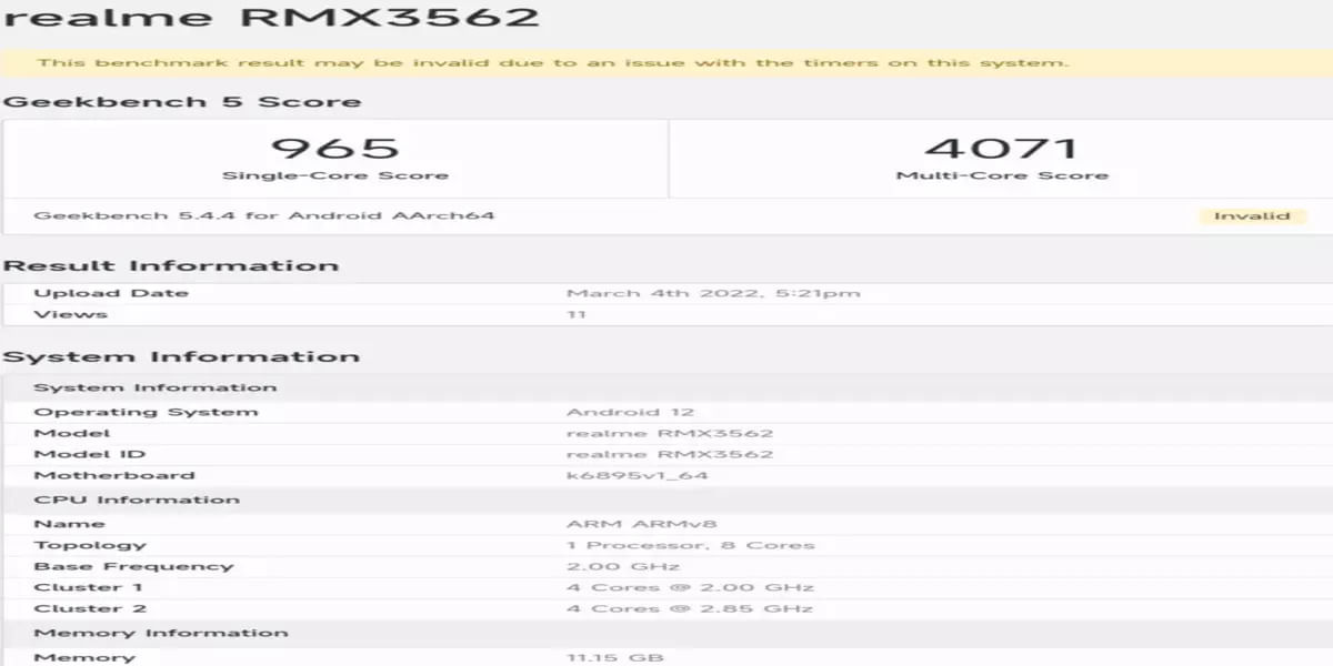 multi-core score