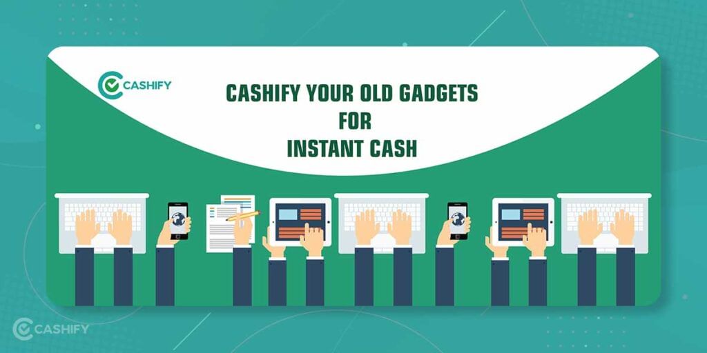 sell old tech on Cashify