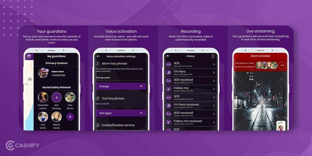 bSafe safety app for women
