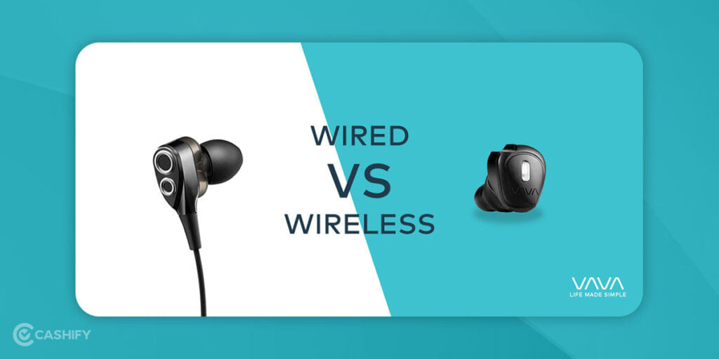 wired vs. wireless earphones